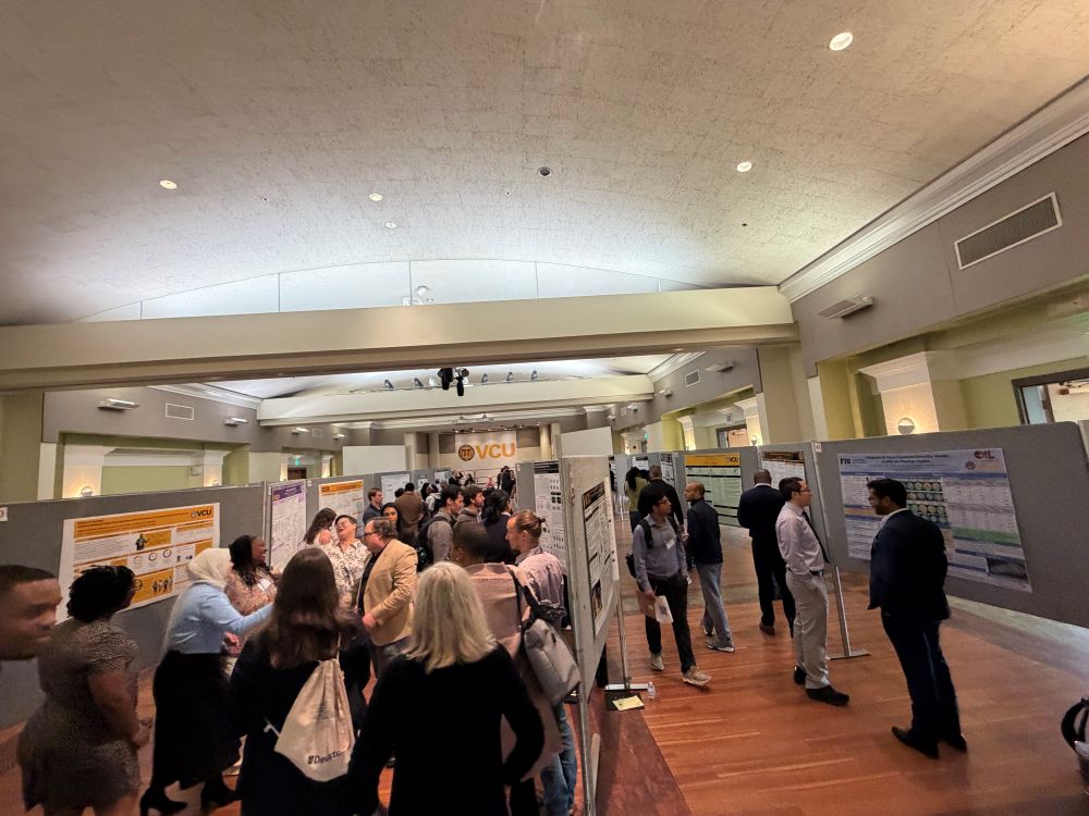 People at grad symposium 2026